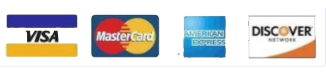 We accept credit cards